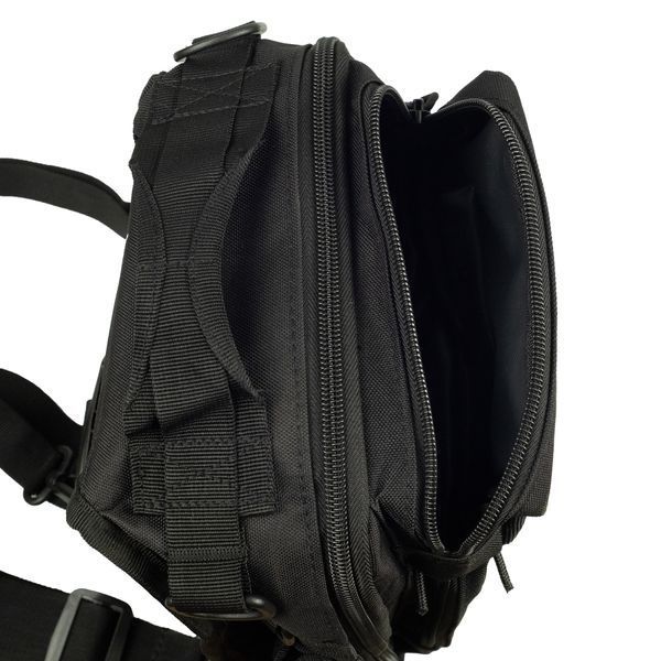 Сумка через плечо Tribe Sling Pack 6,5L T-IE-0003, black T-IE-0003-black фото