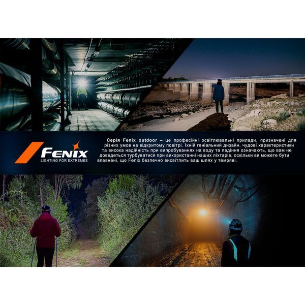 Ліхтар налобний Fenix HL45R LED з безконтактним датчиком HL45RLED фото