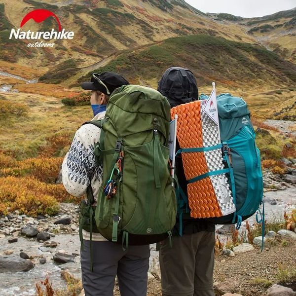 Рюкзак туристический Naturehike NH16Y020-Q, 55 л, голубой 6927595787939 фото