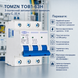 Автоматический выключатель АС TOMZN TOB1-63H 3Р 32А 400V авт.38 фото 7