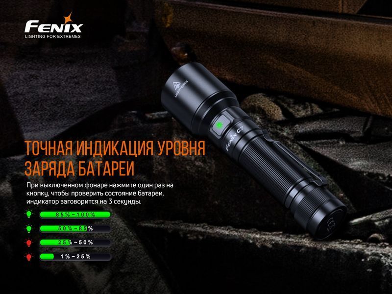 Фонарь ручной Fenix ​​C7 C7 фото