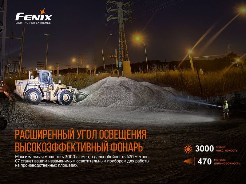 Фонарь ручной Fenix ​​C7 C7 фото