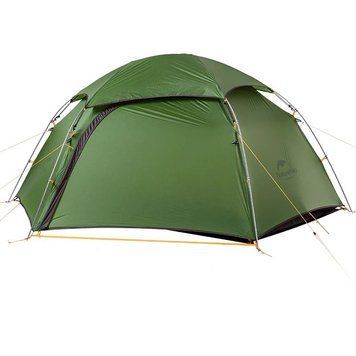 Палатка двухместная со сферическим куполом Naturehike Cloud Peak 2 NH17K240-Y 20D, темно-зеленая 6927595712627 фото