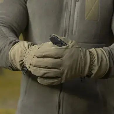 Рукавички Softshell Warm олива XL арт.652 фото