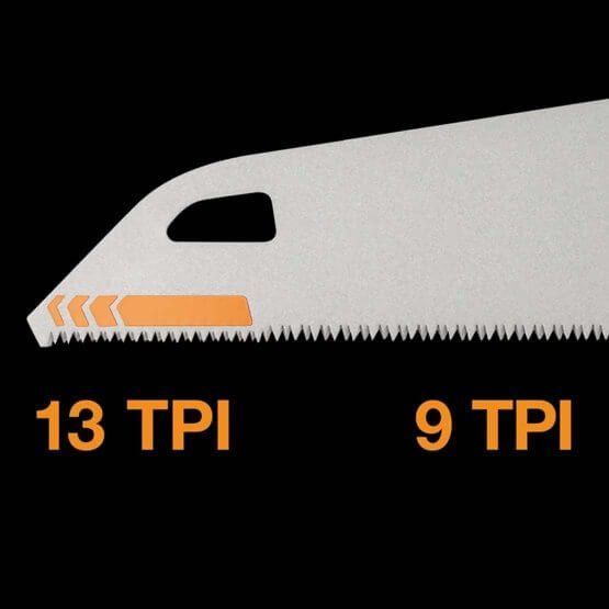 Ручная пилка Fiskars PowerTooth 380 мм, 9 TPI ​​1062930 1062930 фото