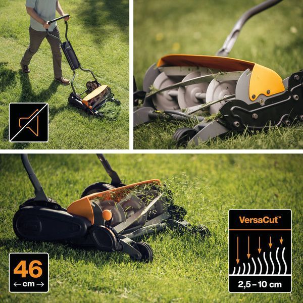 Механічна газонокосарка Fiskars StaySharp &trade; 113882 (1001658) 1001658 фото