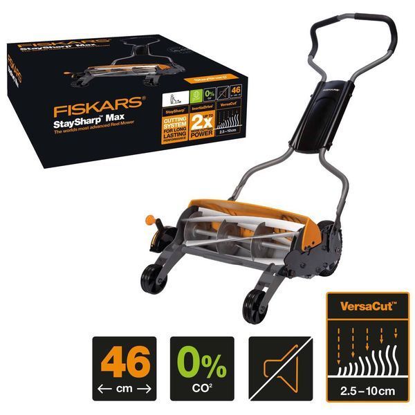 Механічна газонокосарка Fiskars StaySharp &trade; 113882 (1001658) 1001658 фото