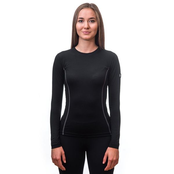 Термофутболка жіноча Sensor Merino Active LS black 11109024, SW11MA-black-S SW11MA-black-S фото