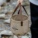 Складане відро для води з ПВХ Naturehike&nbsp;NH20SJ040,&nbsp;20&nbsp;л, світло-коричневий 6927595764633 фото 2