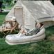 Матрац кемпінговий надувний одномісний Naturehike CNK2300DZ020, 180x90x60 см, бежевий із вбудованим насосом для надування 6976023922480 фото 4