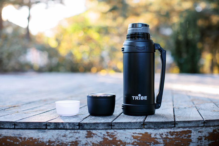 Термос Tribe Family line 2.5 л T-DG-0002, black T-DG-0002-black фото