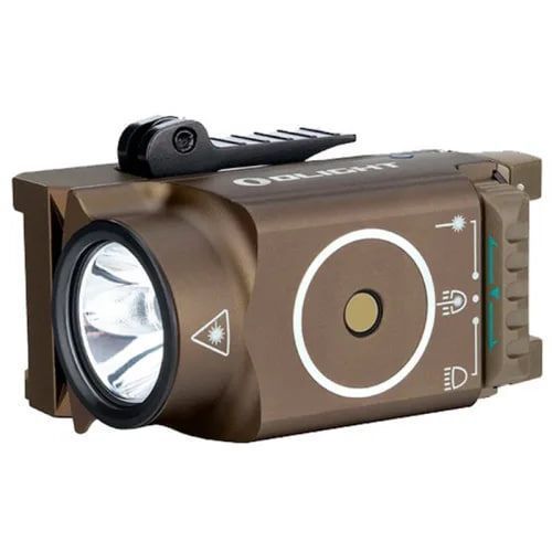 Ліхтар пістолетний з ЛЦВ Olight Baldr Mini-DT (600люмен, 1режим, магнітна зарядка), desert, комплект 7-1048_desert фото