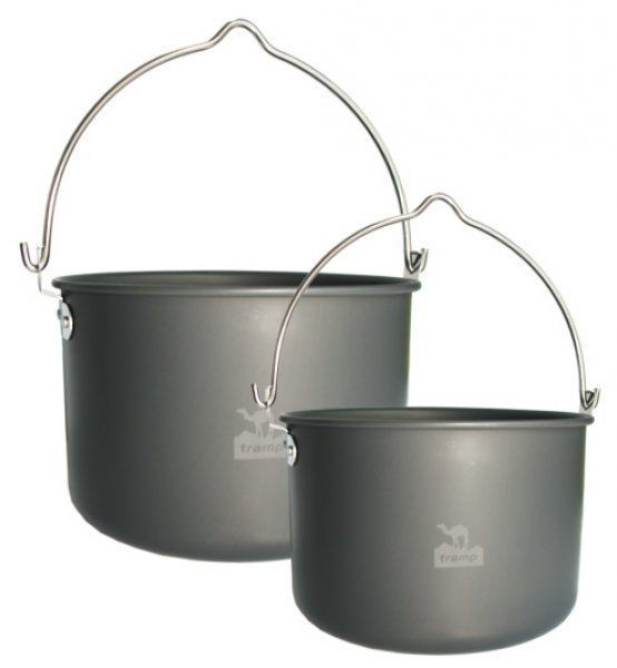 Казан TRAMP анодований з кришкою, 4,6 л (TRC-040) TRC-040 фото