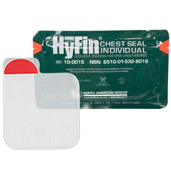 Окклюзионная наклейка HyFin Chest Seal Individual к.35 фото