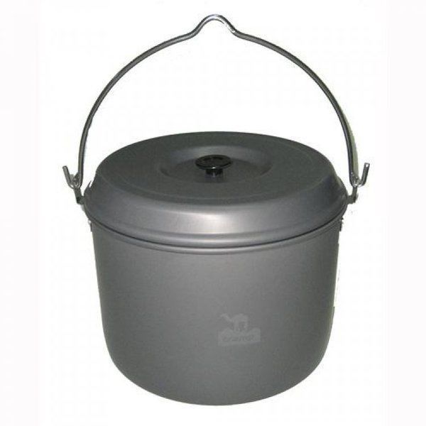 Казан TRAMP анодований з кришкою, 4,6 л (TRC-040) TRC-040 фото