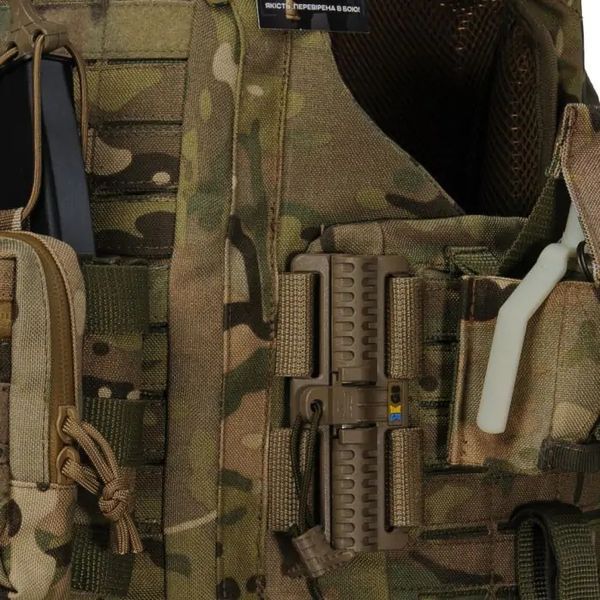 Плитоноска Warmor Gen.6 PRO MAX. Мультикам. Максимальний набір підсумків (00000003404) 4807 фото
