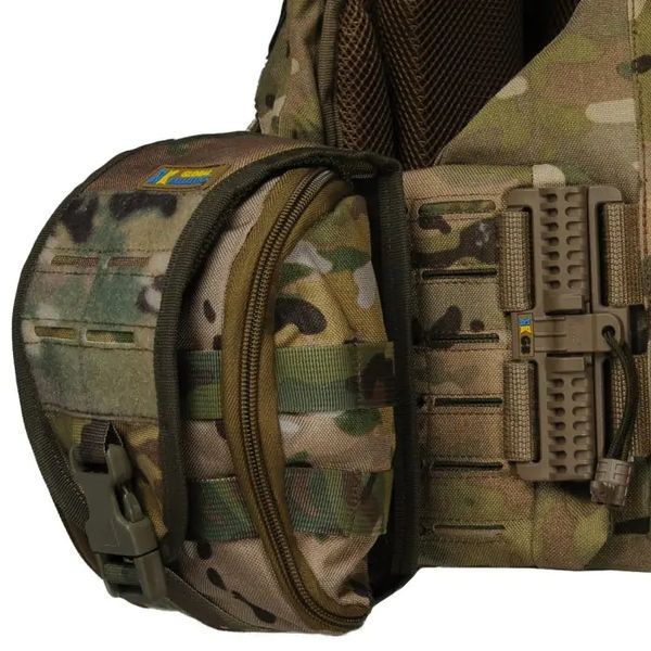 Плитоноска Warmor Gen.6 PRO MAX. Мультикам. Максимальний набір підсумків (00000003404) 4807 фото
