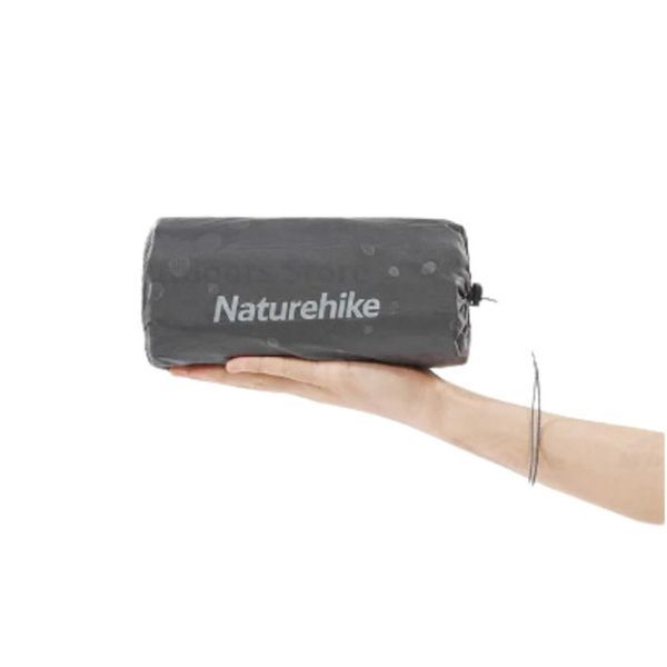 Матрас надувной сверхлегкий Naturehike CNH22DZ018, овальный, с мешком для надувания, 168 см, зеленый 6975641888581 фото