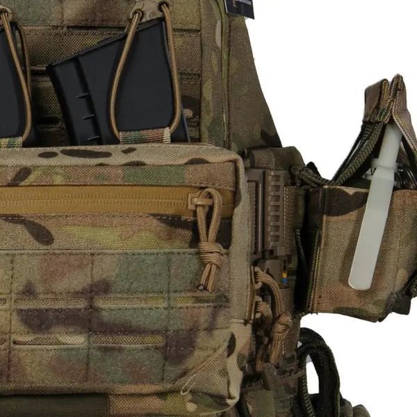 Плитоноска Warmor Gen.6 PRO MAX. Мультикам. Максимальний набір підсумків (00000003404) 4807 фото