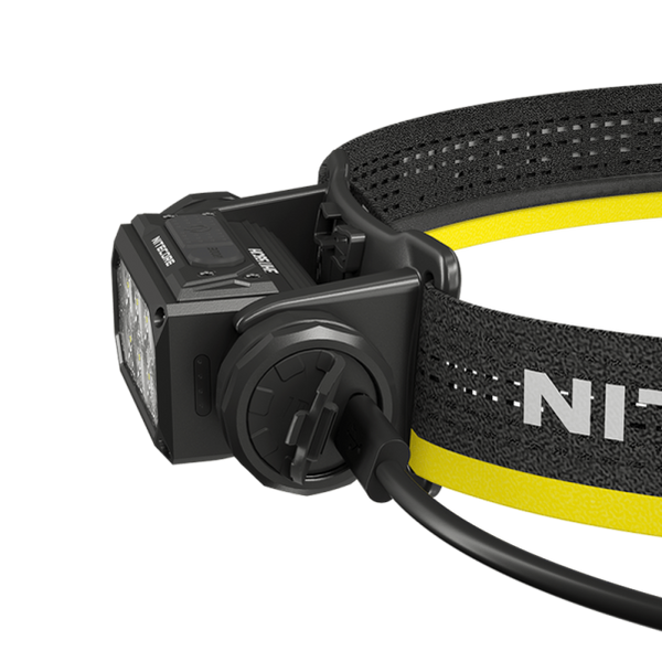 Мощный фонарь налобный Nitecore HC65 UHE (USB Type-C), серый 6-1287_uhe_grey фото