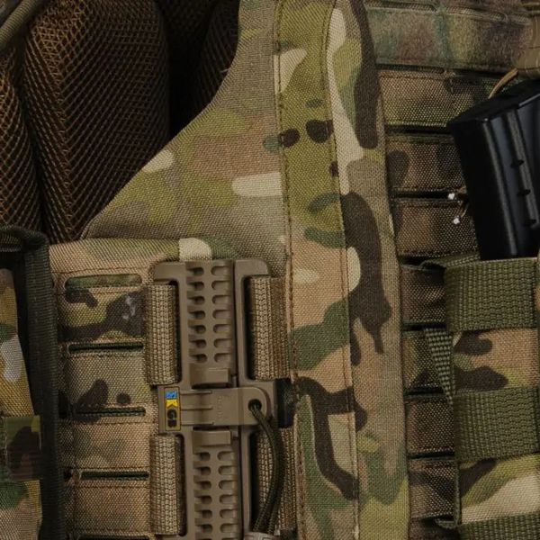 Плитоноска Warmor Gen.6 PRO MAX. Мультикам. Максимальний набір підсумків (00000003404) 4807 фото