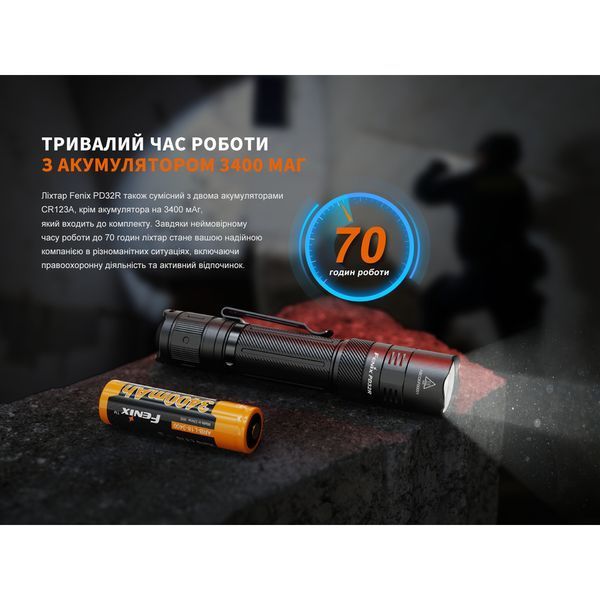 Ліхтар ручний Fenix PD32R PD32R фото