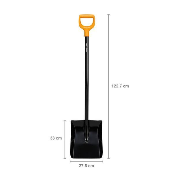 Лопата совкова для бетону Fiskars Solid (1067518) 1067518 фото