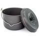 Казан TRAMP анодований з кришкою, 4,6 л (TRC-040) TRC-040 фото 2