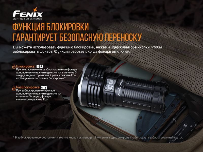 Фонарь ручной Fenix ​​LR50R LR50R фото