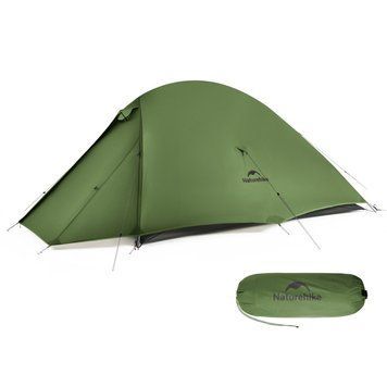 Палатка сверхлегкая двухместная Naturehike Cloud Up Pro CNK2350WS020, темно-зеленая 6927595798737 фото