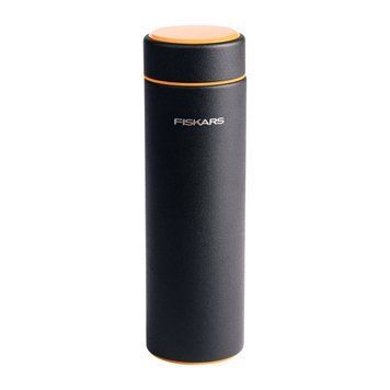 Термос Fiskars On-the-go 0.5 л, колір чорний (1078699) 1078699 фото