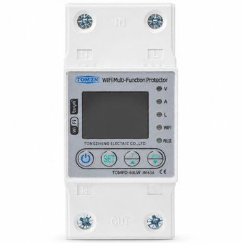 Реле напруги AC TOMZN TOMPD-63L 1Р 63A 220V (без WIFI) авт.22 фото