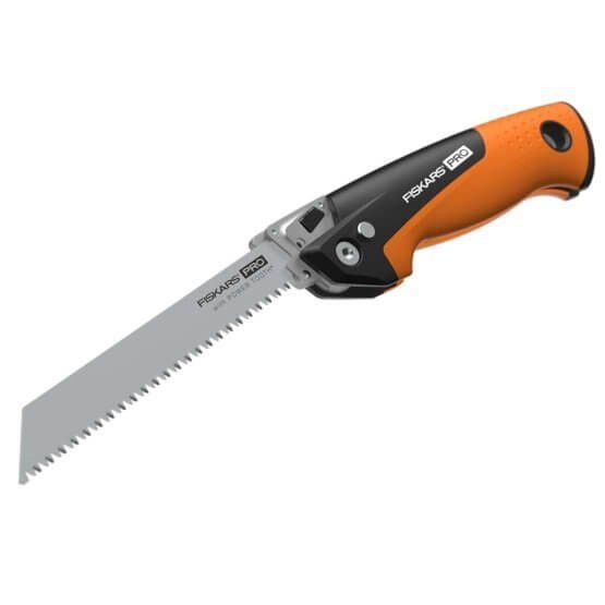 Пила універсальна складана 2 полотна (метал, дерево) Fiskars Pro PowerTooth 150 мм 13/24 TPI (1062934) 1062934 фото