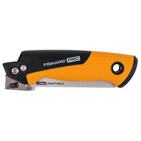 Пила універсальна складана 2 полотна (метал, дерево) Fiskars Pro PowerTooth 150 мм 13/24 TPI (1062934) 1062934 фото