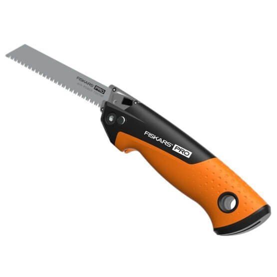 Пила універсальна складана 2 полотна (метал, дерево) Fiskars Pro PowerTooth 150 мм 13/24 TPI (1062934) 1062934 фото