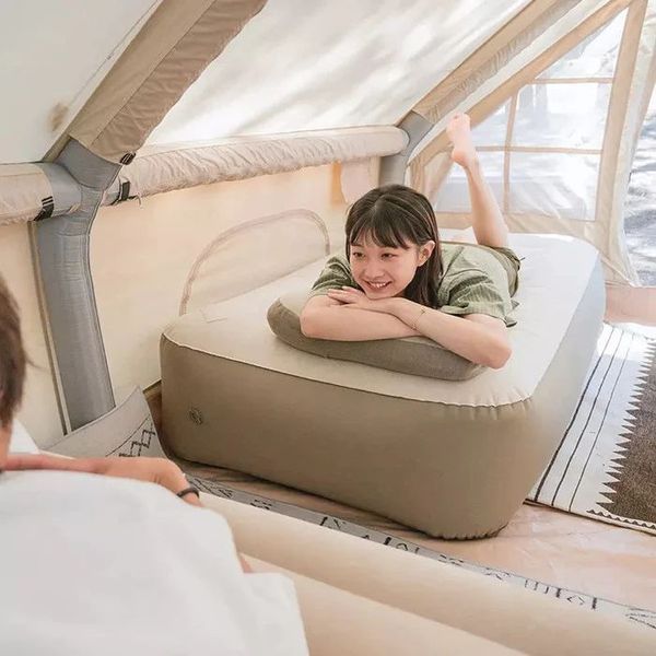 Диван, матрас надувний двомісний Naturehike NH22FCD07, надлегкий, 165x95x65 см, зі зйомною спинкою 6927595708620 фото