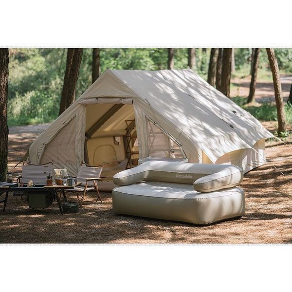 Диван, матрас надувний двомісний Naturehike NH22FCD07, надлегкий, 165x95x65 см, зі зйомною спинкою 6927595708620 фото