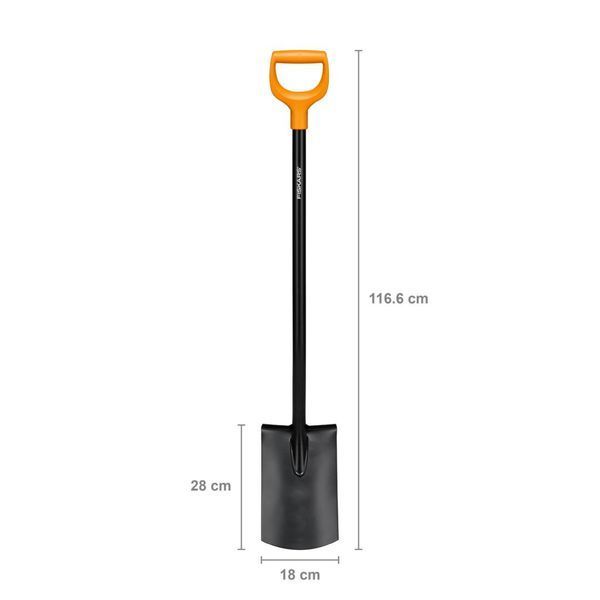 Лопата пряма Fiskars Solid (1066717) 1066717 фото