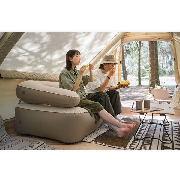 Диван, матрас надувний двомісний Naturehike NH22FCD07, надлегкий, 165x95x65 см, зі зйомною спинкою 6927595708620 фото