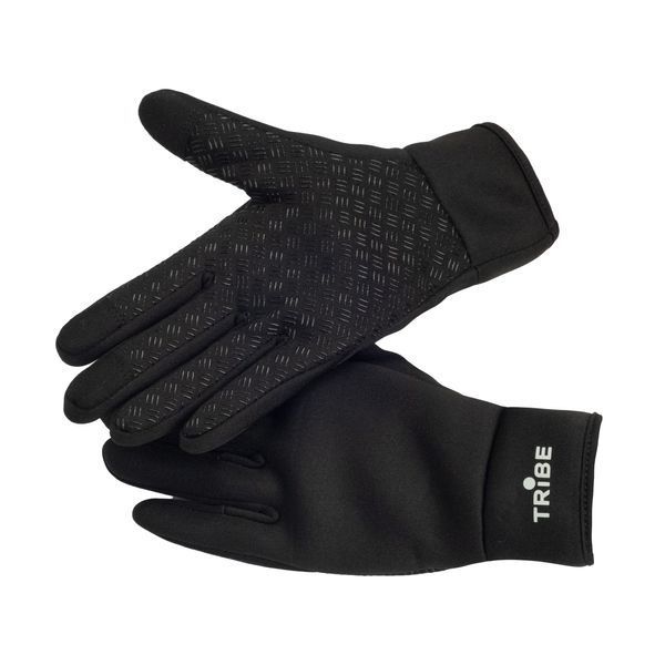 Рукавиці Tribe Windstop T-KC-0002, L T-KC-0002-black-L фото
