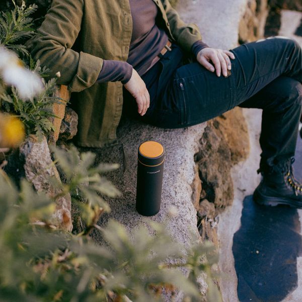 Термос Fiskars On-the-go 0.5 л, цвет черный (1078699) 1078699 фото