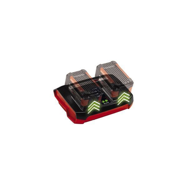 Акумулятори + зарядний пристрій на два аккумулятори Einhell 18V 2x4.0Ah Twincharger Kit 2.2 кг 4514173 фото