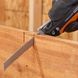 Пила універсальна складана 2 полотна (метал, дерево) Fiskars Pro PowerTooth 150 мм 13/24 TPI (1062934) 1062934 фото 9