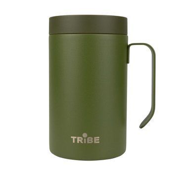 Чашка термос Tribe Adventure Mug 450 мл T-FA-0032, olive T-FA-0032-olive фото