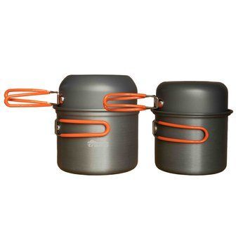 Кастрюля-кружка Tramp анодированная с крышкой-сковородкой 0,75+0,5л UTRC-145 (039) UTRC-145 фото