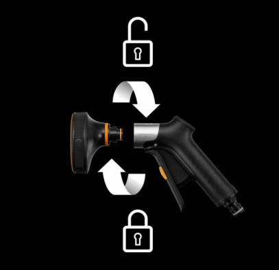 Пістолет-розпилювач Fiskars FiberComp Multi, переднє керування (1067195) 1067195 фото