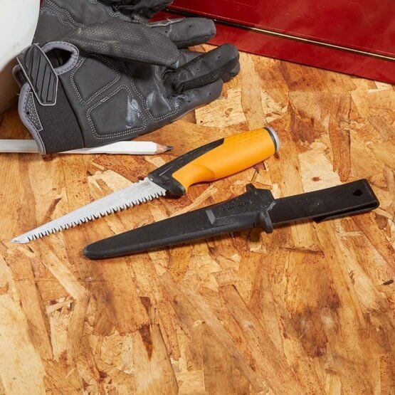 Пила усиленная складная с тройной заточкой Fiskars Pro PowerTooth 150 мм 8 TPI 1062935 1062935 фото