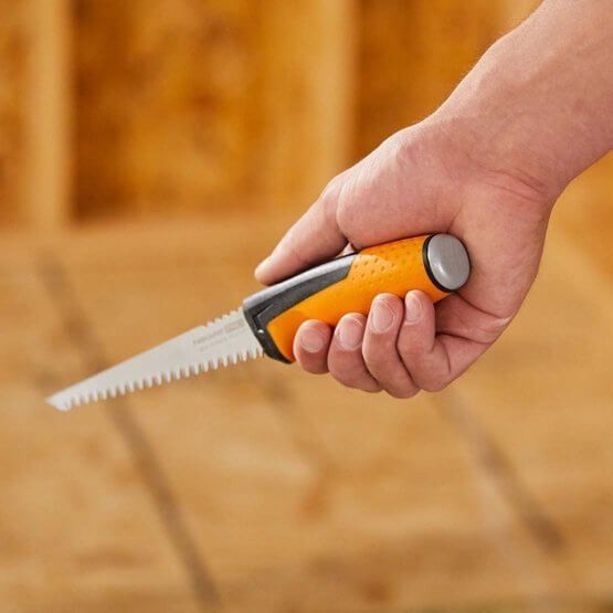 Пила усиленная складная с тройной заточкой Fiskars Pro PowerTooth 150 мм 8 TPI 1062935 1062935 фото