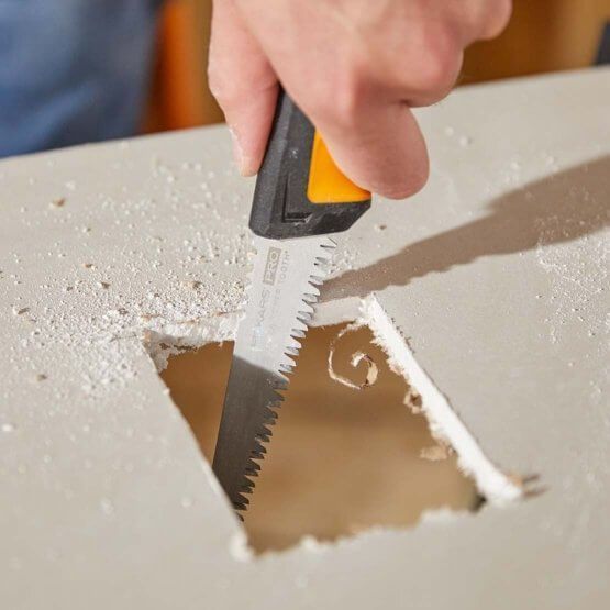 Пила усиленная складная с тройной заточкой Fiskars Pro PowerTooth 150 мм 8 TPI 1062935 1062935 фото