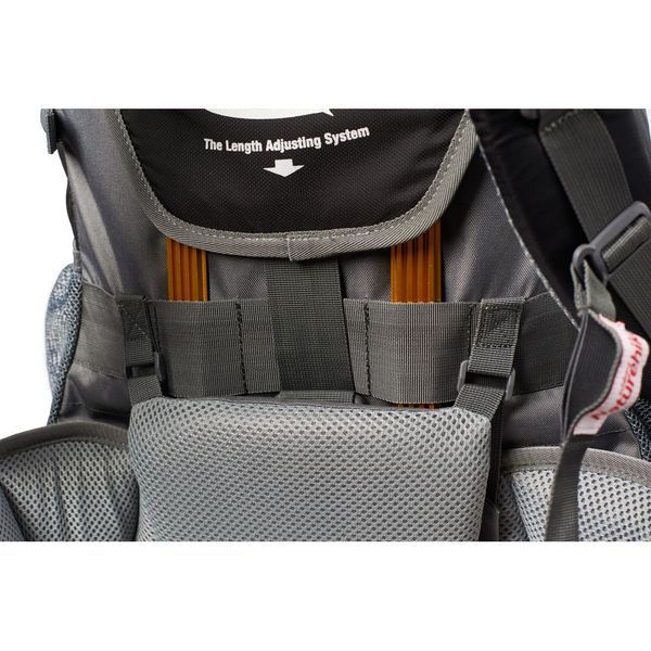 Рюкзак туристичний Naturehike NH70B070-B, 70 л + 5 л, чорно-сірий 6927595709009 фото